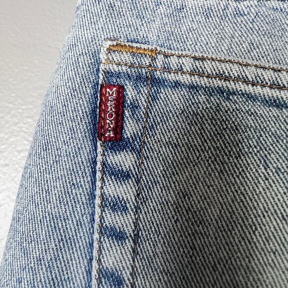 Vintage Merona Relaxed Fit Jeans Men 42x30 Light Wash 100% Cotton 90s Y2K Denim - Picture 11 of 11